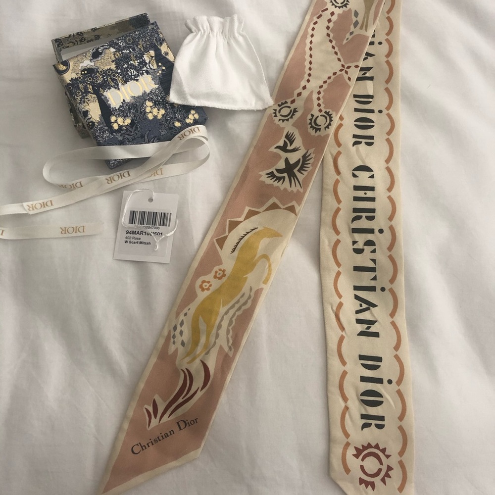 Authentic Christian Dior Mitzah Scarf